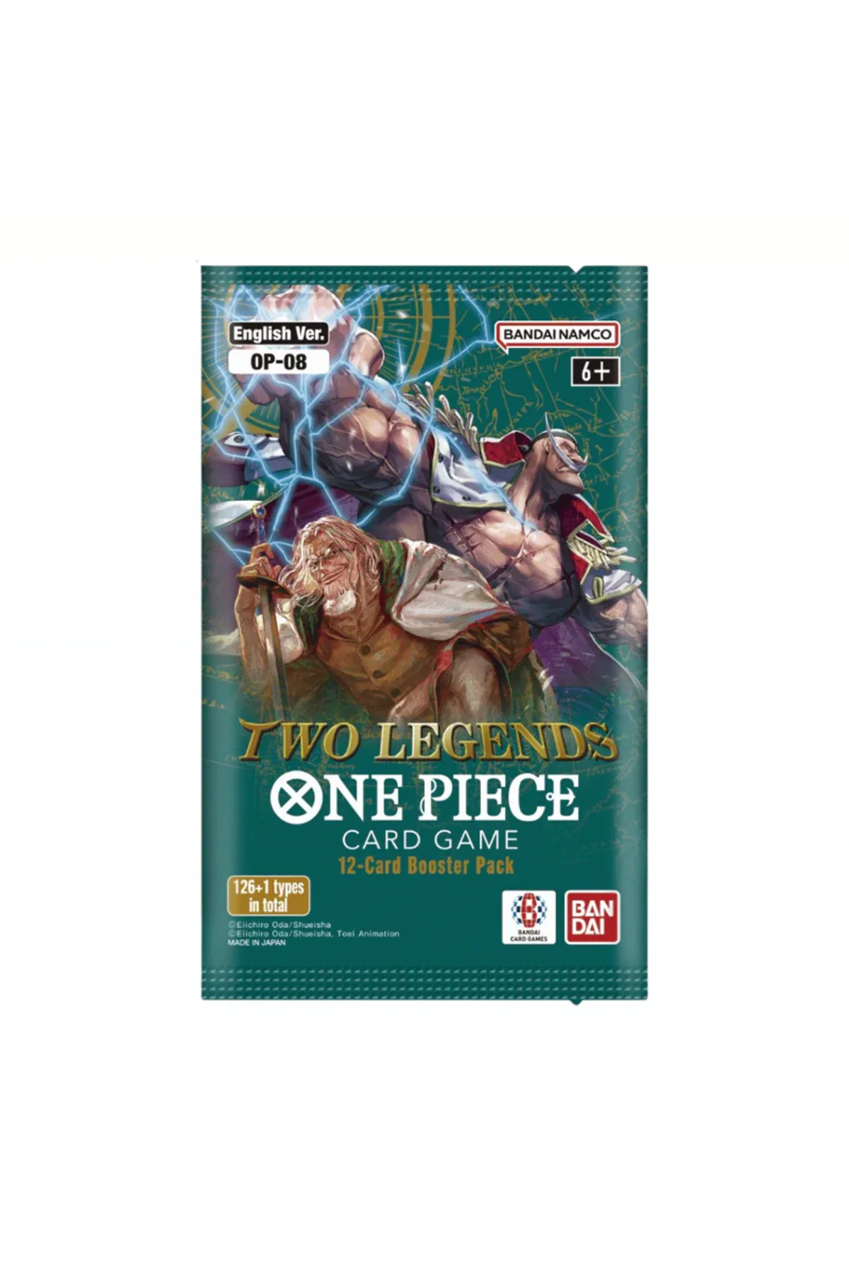 One Piece Card Game: Two Legends Booster Pack 1 Paket Japonca
