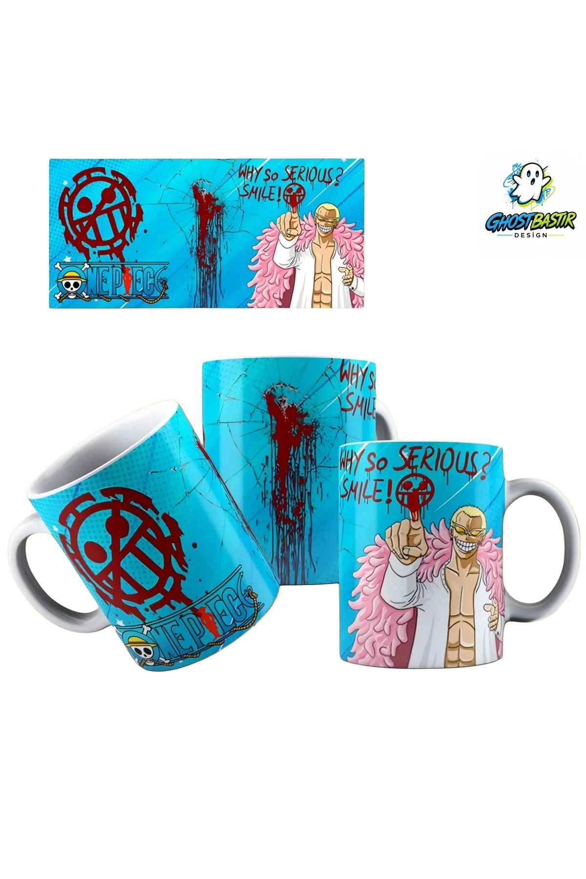 One Piece Kupa Bardak | Tek Adet K0346
