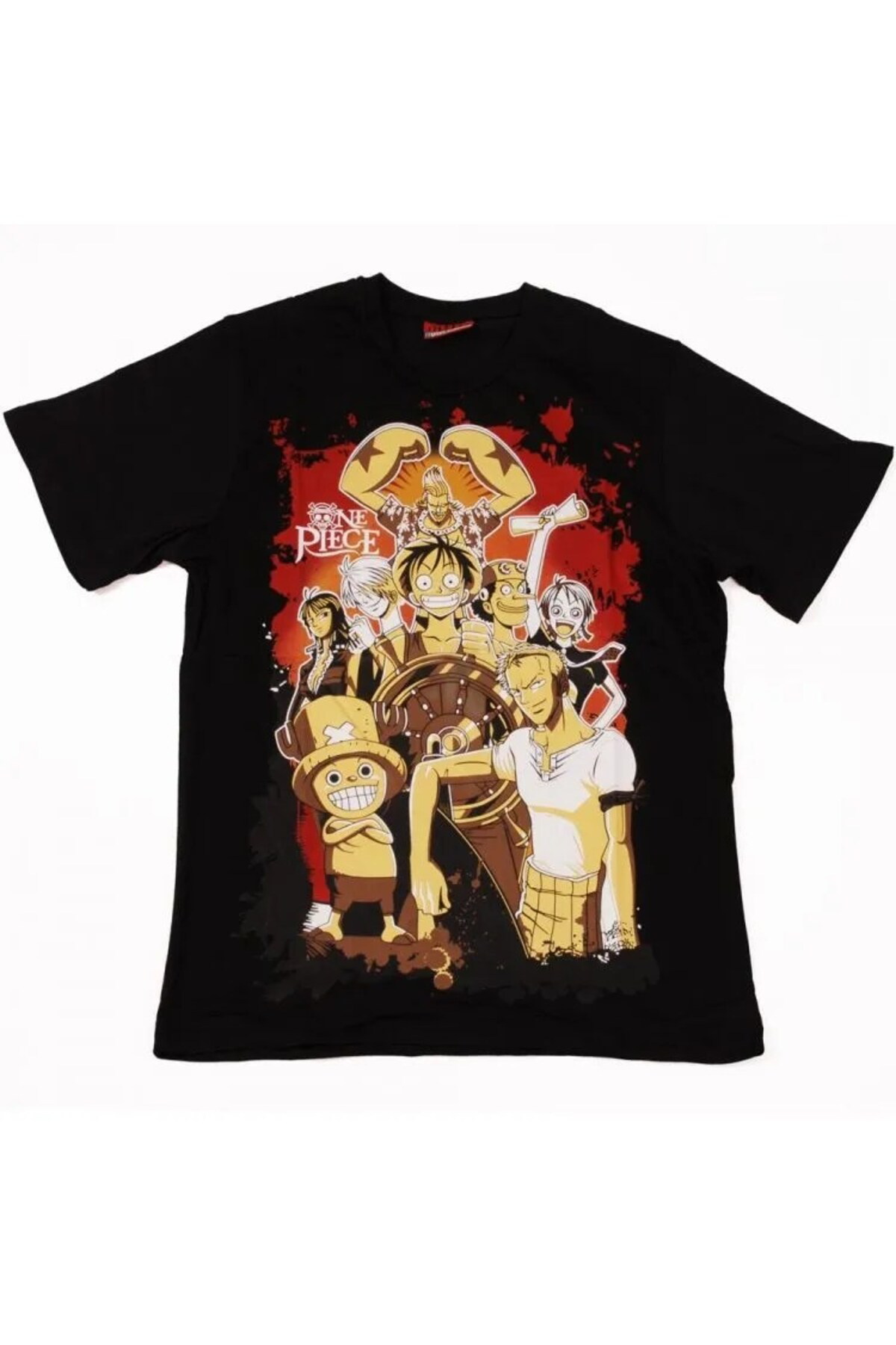 One Piece No:1 Tişört Siyah