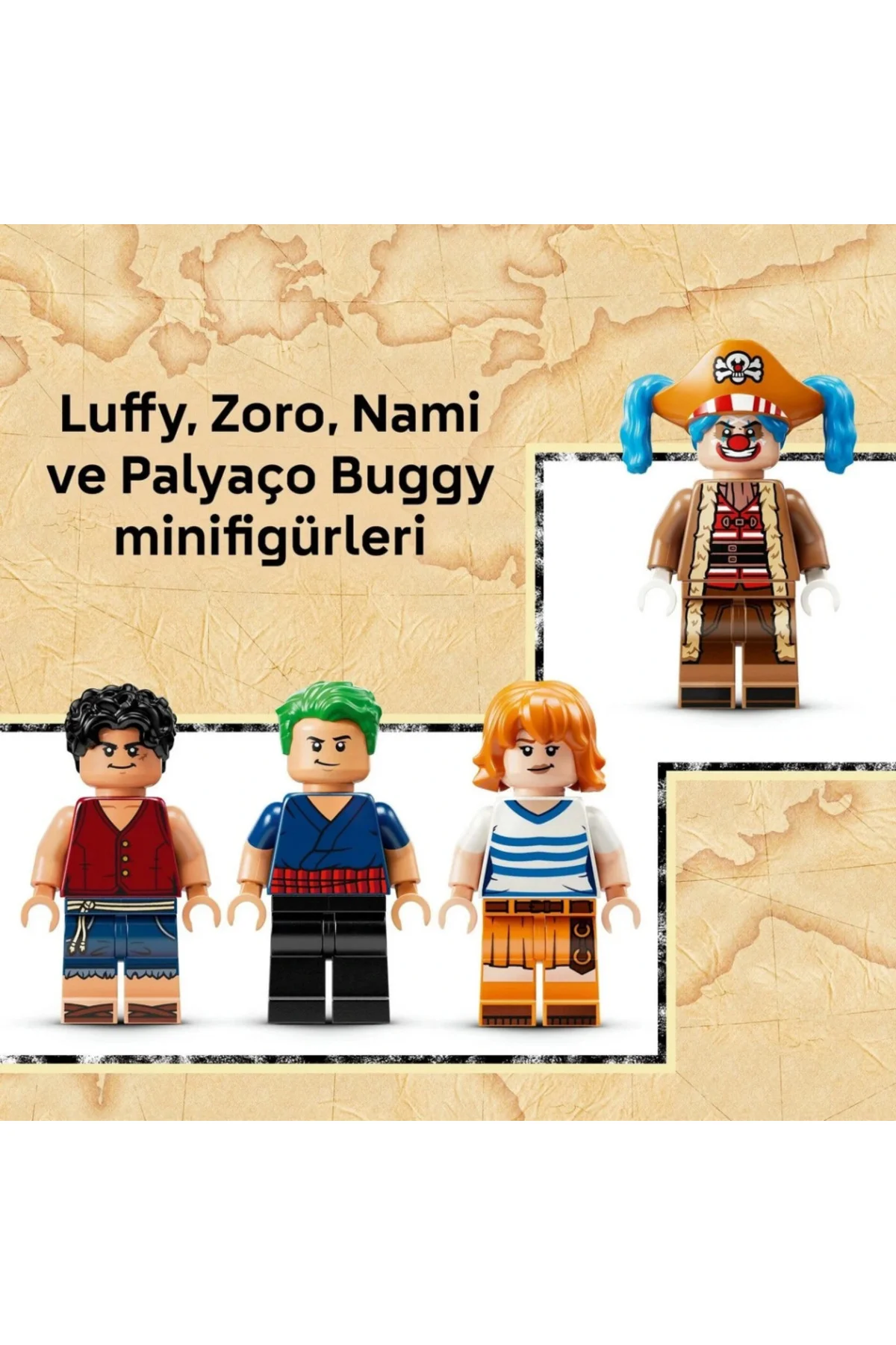 ONE PIECE Palyaço Buggy'nin Sirk Çadırı 75637
