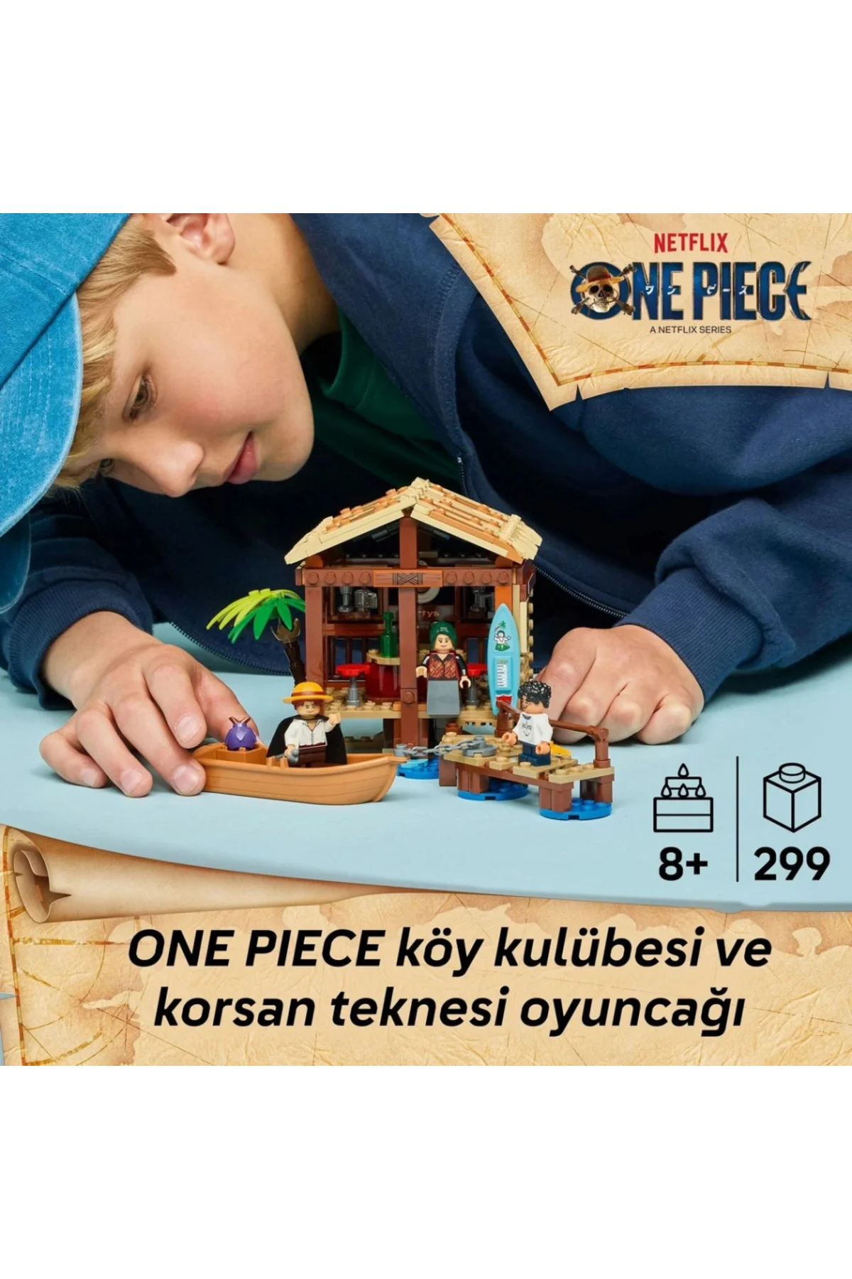 ONE PIECE Yel Değirmeni Köyü Kulübesi 75636