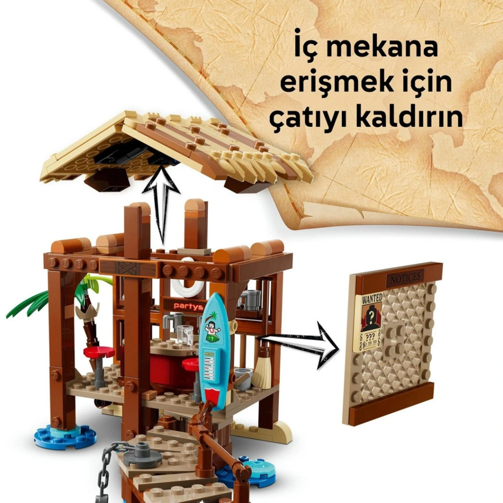 ONE PIECE Yel Değirmeni Köyü Kulübesi 75636