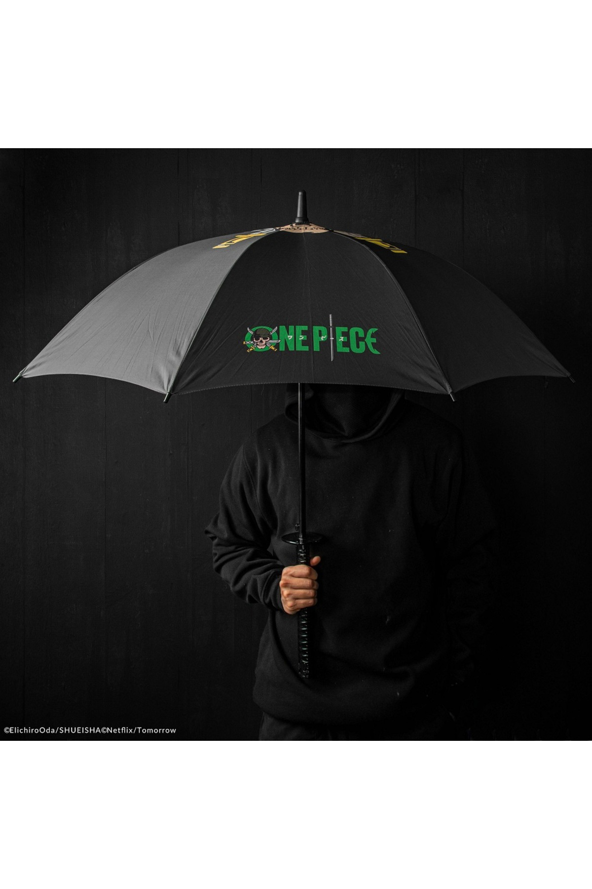 One Piece Zoro Siyah Samurai Şemsiye One Piece Zoro Siyah Samurai Şemsiye