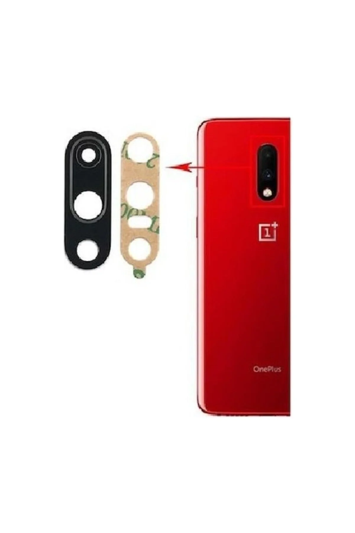 One Plus 7t Uyumlu Kamera Camı