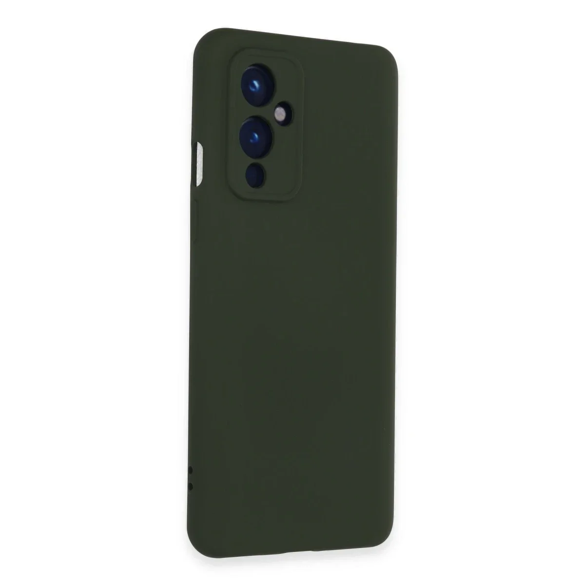 One Plus 9 Kılıf Nano içi Kadife Silikon - Koyu Yeşil One Plus 9 Kılıf Nano içi Kadife Silikon - Koyu Yeşil