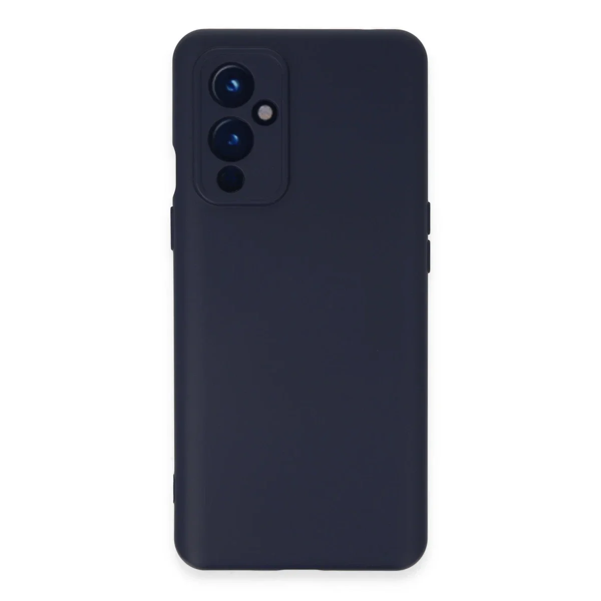 One Plus 9 Kılıf Nano içi Kadife Silikon - Lacivert One Plus 9 Kılıf Nano içi Kadife Silikon - Lacivert