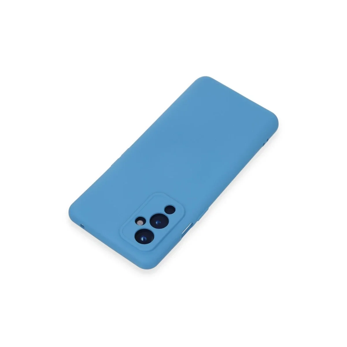 One Plus 9 Kılıf Nano içi Kadife Silikon - Mavi One Plus 9 Kılıf Nano içi Kadife Silikon - Mavi