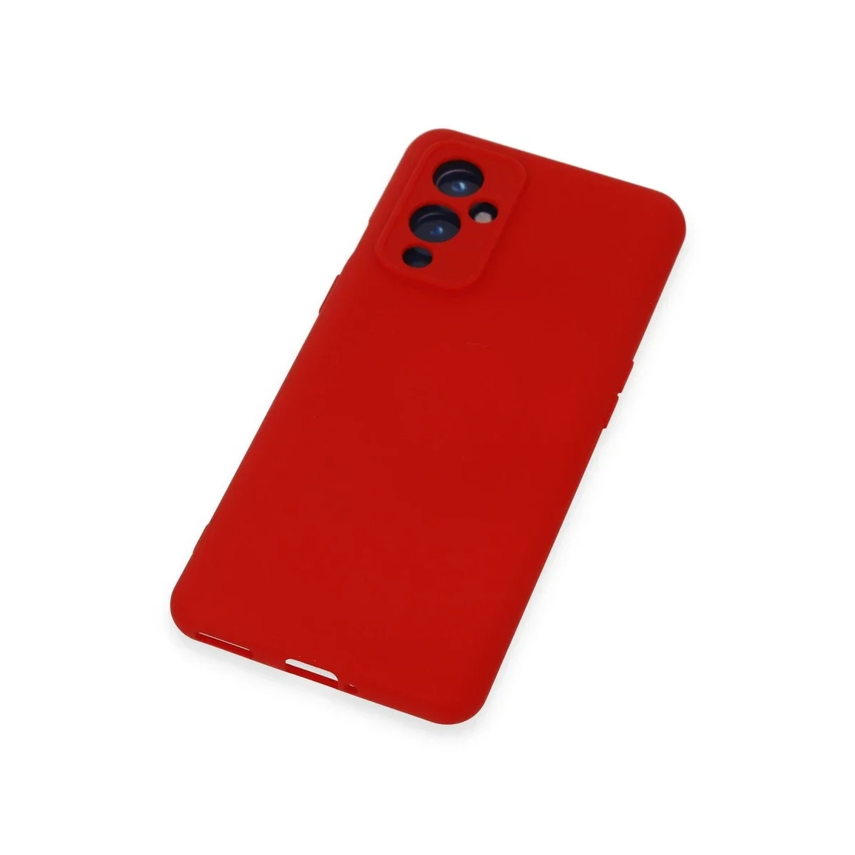 One Plus 9 Kılıf Nano içi Kadife Silikon - Kırmızı One Plus 9 Kılıf Nano içi Kadife Silikon - Kırmızı