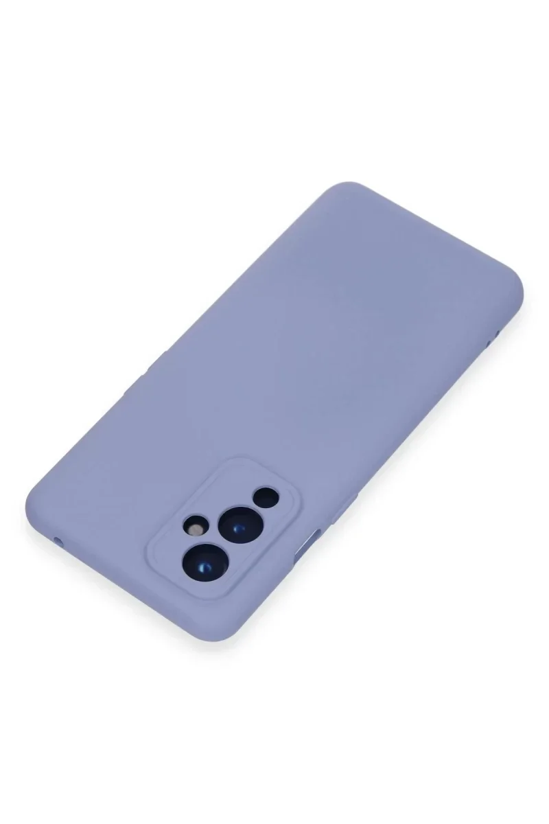 One Plus 9 Kılıf Nano içi Kadife Silikon - Lila One Plus 9 Kılıf Nano içi Kadife Silikon - Lila