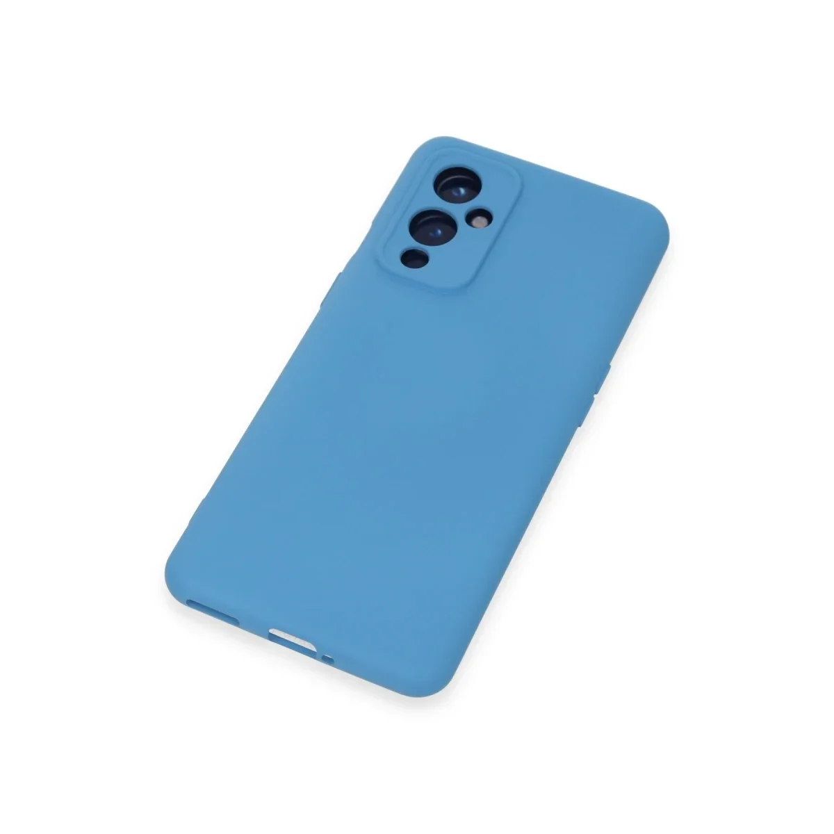 One Plus 9 Kılıf Nano içi Kadife Silikon - Mavi One Plus 9 Kılıf Nano içi Kadife Silikon - Mavi