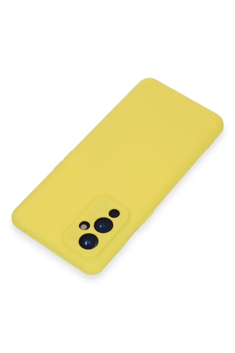 One Plus 9 Kılıf Nano içi Kadife Silikon - Sarı Fiyatı, Yorumları ve Özellikleri
