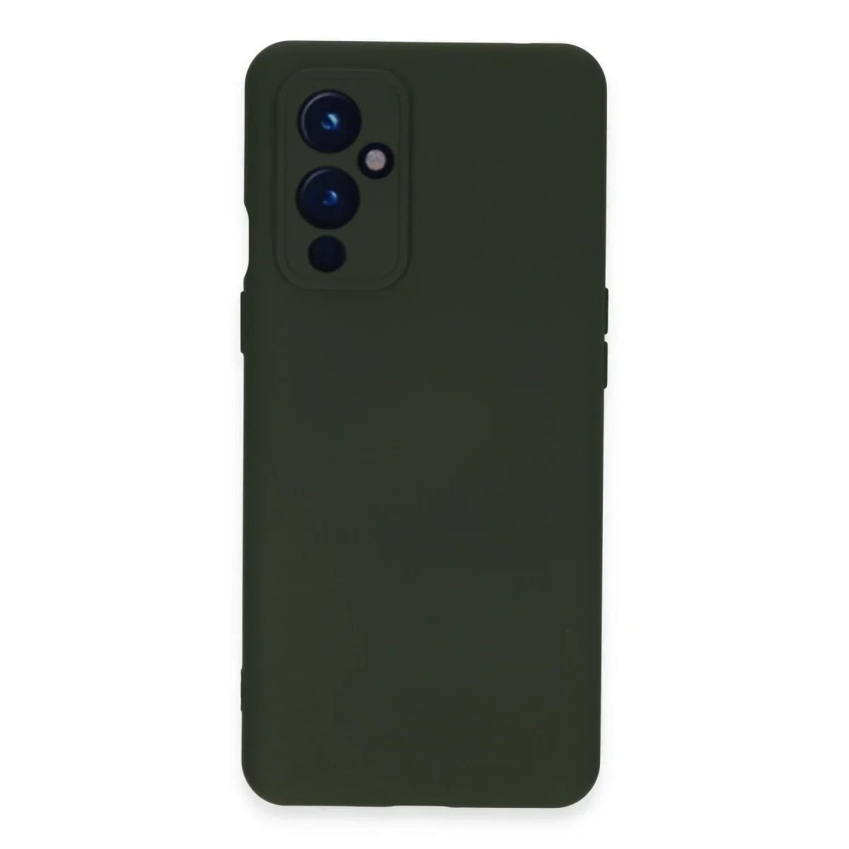 One Plus 9 Kılıf Nano içi Kadife Silikon - Koyu Yeşil One Plus 9 Kılıf Nano içi Kadife Silikon - Koyu Yeşil