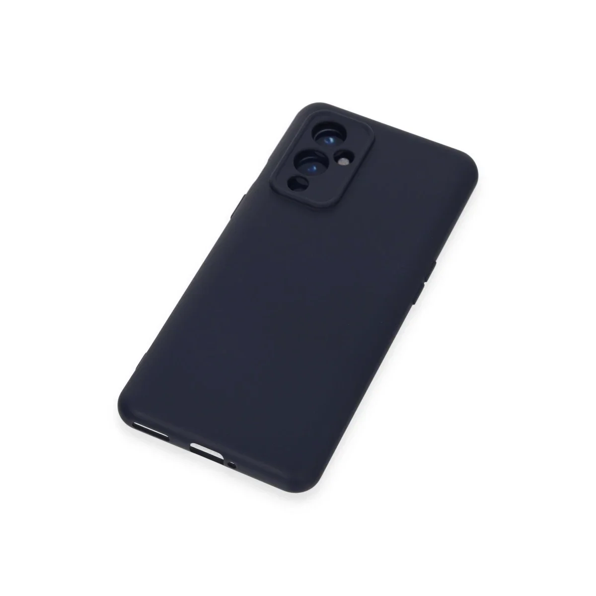 One Plus 9 Kılıf Nano içi Kadife Silikon - Lacivert One Plus 9 Kılıf Nano içi Kadife Silikon - Lacivert