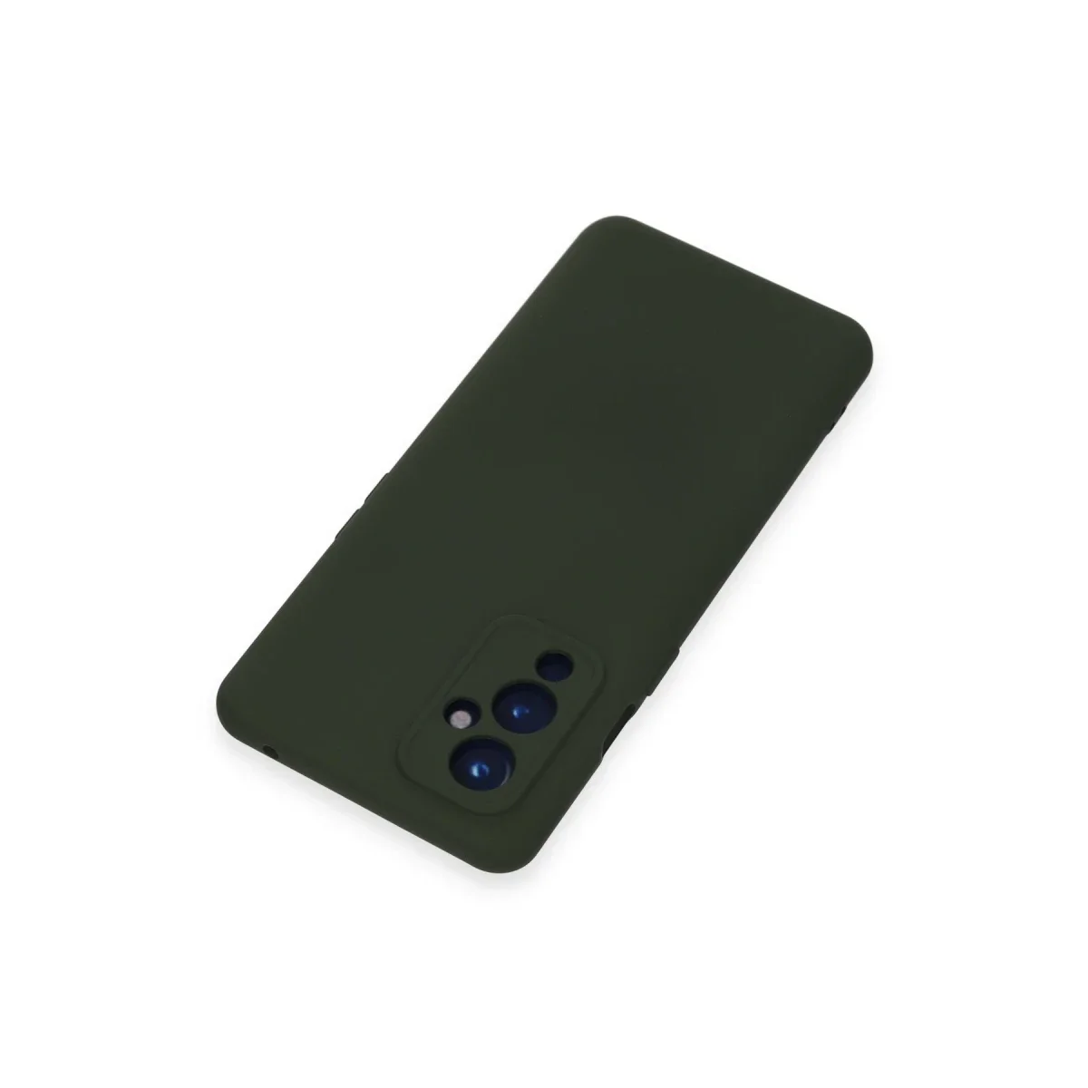 One Plus 9 Kılıf Nano içi Kadife Silikon - Koyu Yeşil One Plus 9 Kılıf Nano içi Kadife Silikon - Koyu Yeşil
