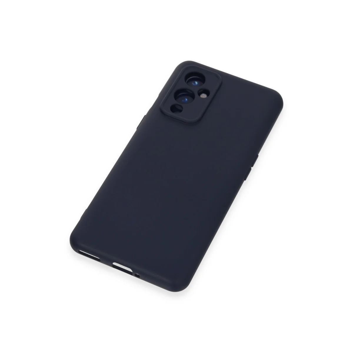 One Plus 9 Nano İçi Kadife Silikon Kılıf - Lacivert