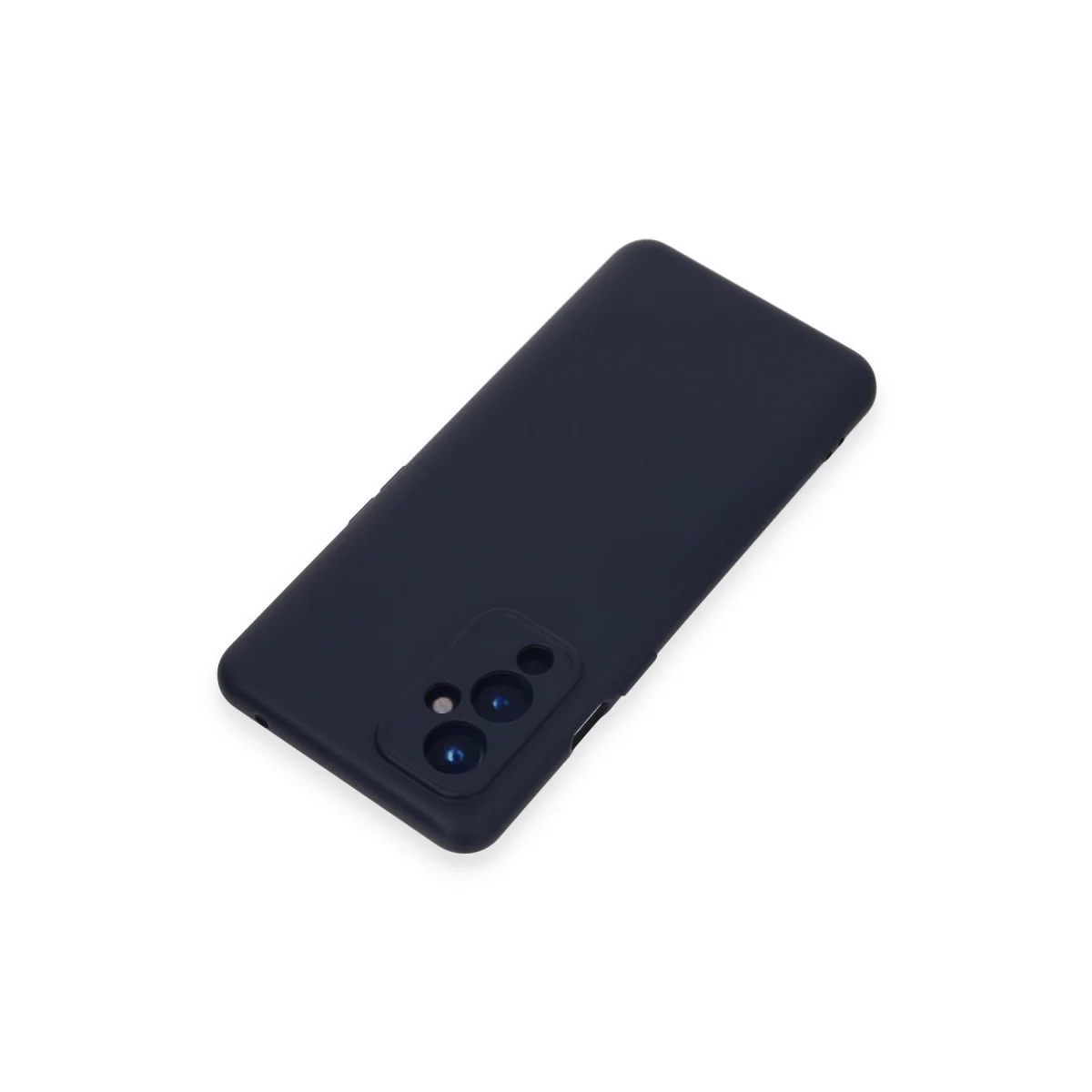 One Plus 9 Nano İçi Kadife Silikon Kılıf - Lacivert