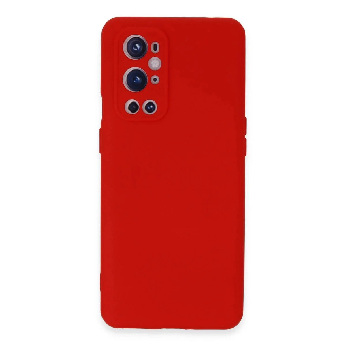 One Plus 9 Pro ile Uyumlu Nano İçi Kadife Silikon Kılıf - Kırmızı Fiyatı, Yorumları ve Özellikleri