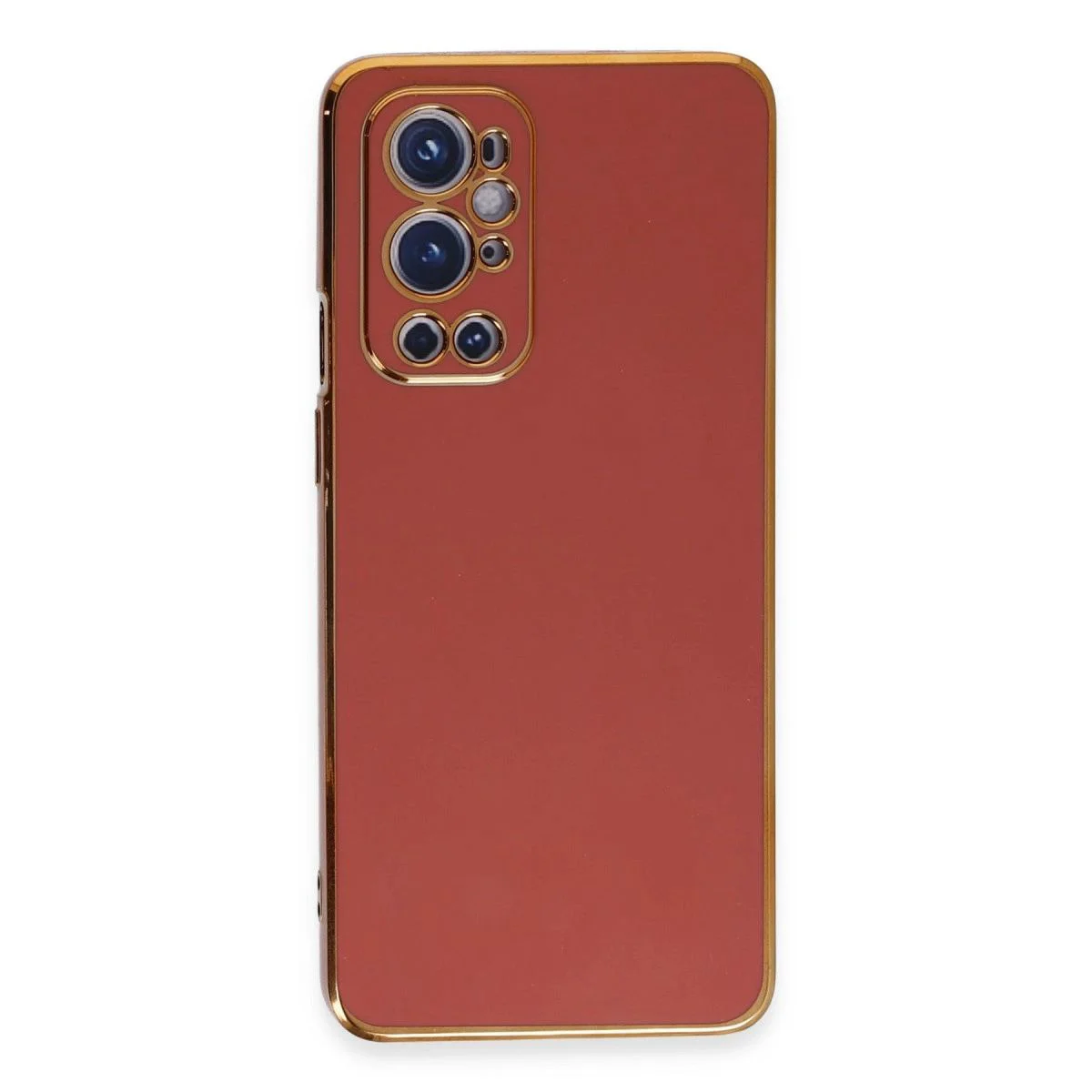 One Plus 9 Pro ile Uyumlu Volet Silikon Kılıf - Kırmızı, Gold Detaylı Fiyatı, Yorumları ve Özellikleri