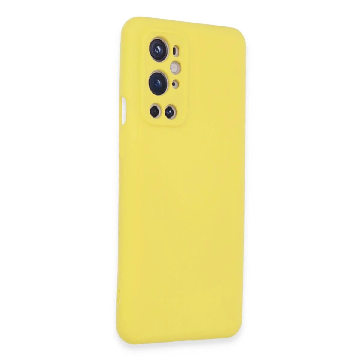 One Plus 9 Pro ile Uyumlu Nano İçi Kadife Silikon Kılıf - Sarı Fiyatı, Yorumları ve Özellikleri