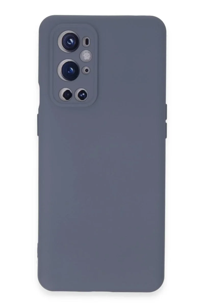 One Plus 9 Pro Kılıf Nano içi Kadife Silikon - Gri One Plus 9 Pro Kılıf Nano içi Kadife Silikon - Gri
