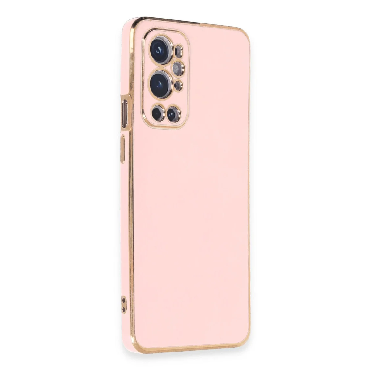 One Plus 9 Pro Kılıf Volet Silikon - Pembe | Şık & Dayanıklı Koruma