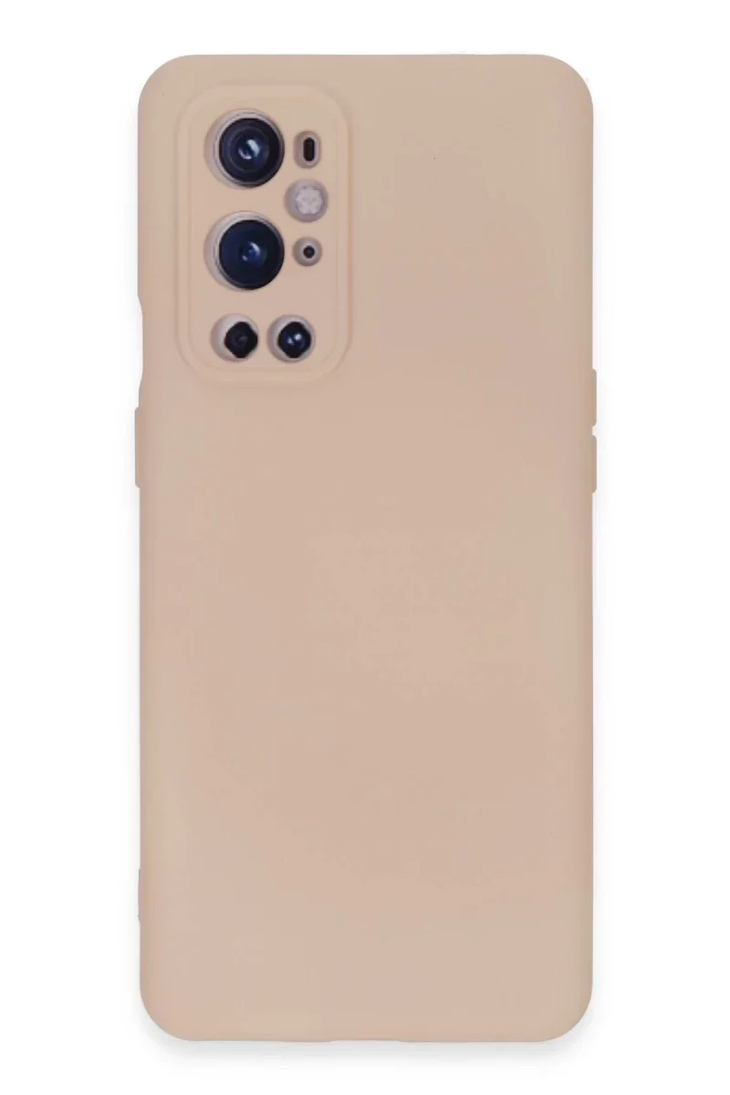 One Plus 9 Pro Kılıf Nano içi Kadife Silikon - Pudra One Plus 9 Pro Kılıf Nano içi Kadife Silikon - Pudra