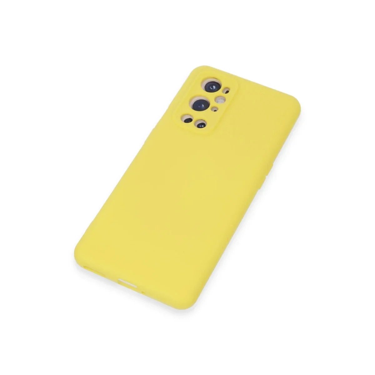 One Plus 9 Pro Kılıf Nano içi Kadife Silikon - Sarı One Plus 9 Pro Kılıf Nano içi Kadife Silikon - Sarı