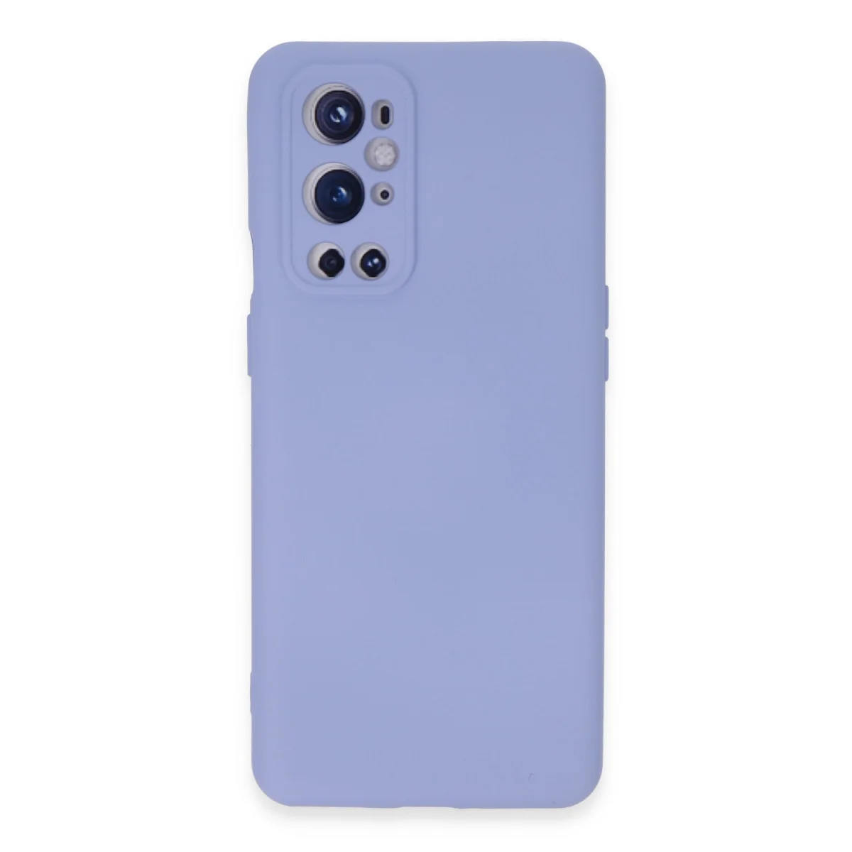 One Plus 9 Pro Kılıf - Nano İçi Kadife Silikon Mavi Premium Koruma