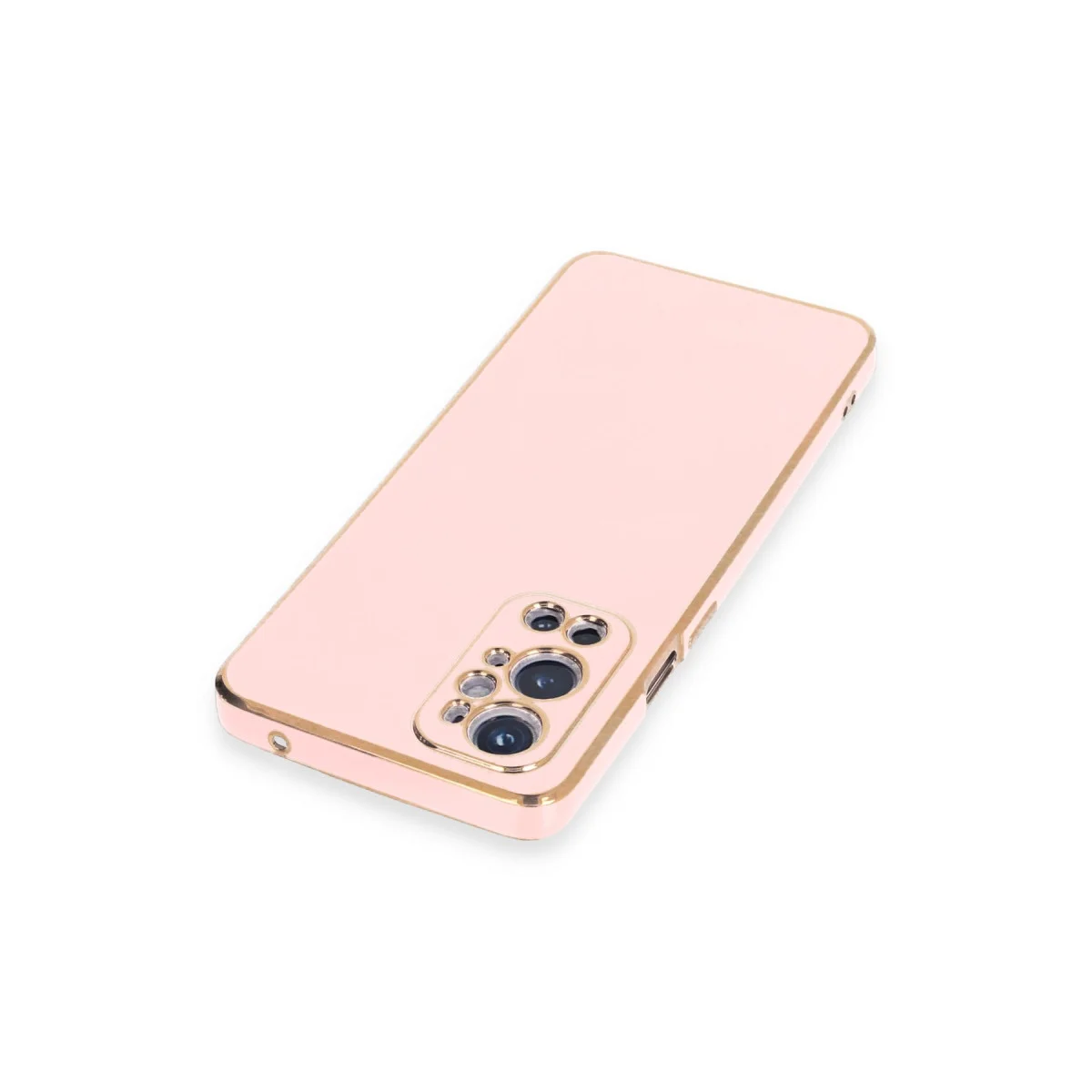 One Plus 9 Pro Kılıf Volet Silikon - Pembe | Şık & Dayanıklı Koruma