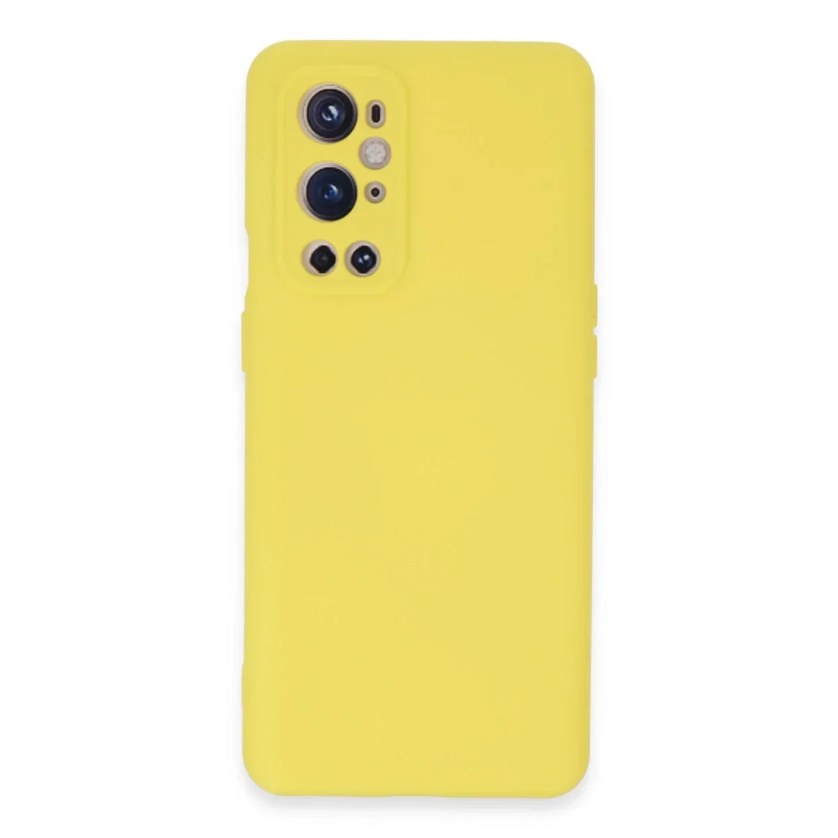 One Plus 9 Pro Kılıf Nano içi Kadife Silikon - Sarı One Plus 9 Pro Kılıf Nano içi Kadife Silikon - Sarı