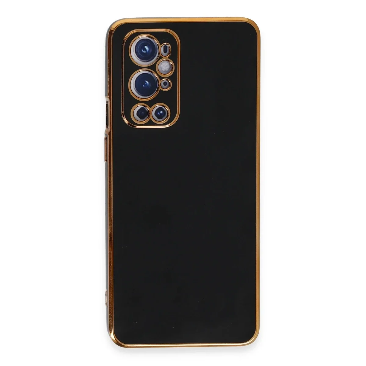 One Plus 9 Pro Kılıf Volet Silikon - Siyah One Plus 9 Pro Kılıf Volet Silikon - Siyah
