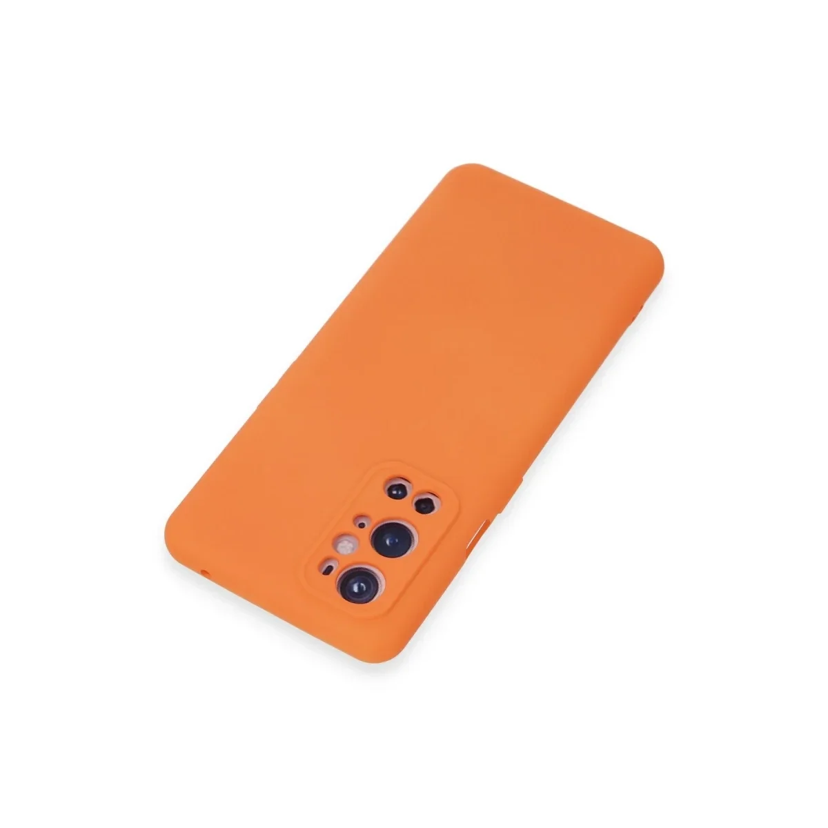 One Plus 9 Pro Kılıf Nano içi Kadife Silikon - Turuncu One Plus 9 Pro Kılıf Nano içi Kadife Silikon - Turuncu