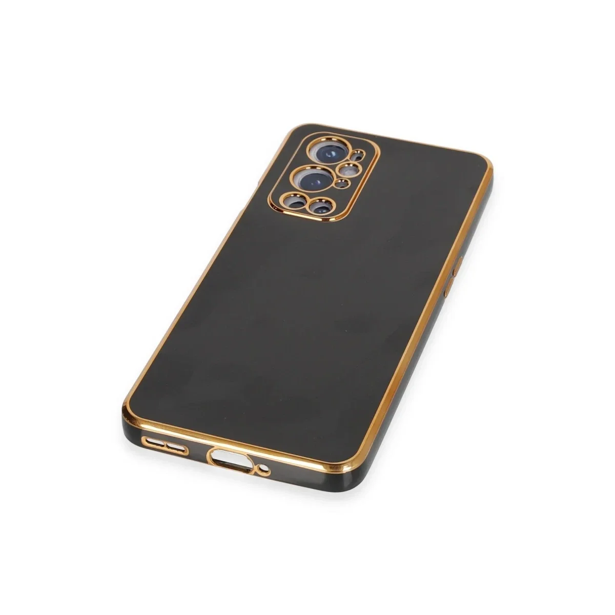 One Plus 9 Pro Kılıf Volet Silikon - Siyah One Plus 9 Pro Kılıf Volet Silikon - Siyah
