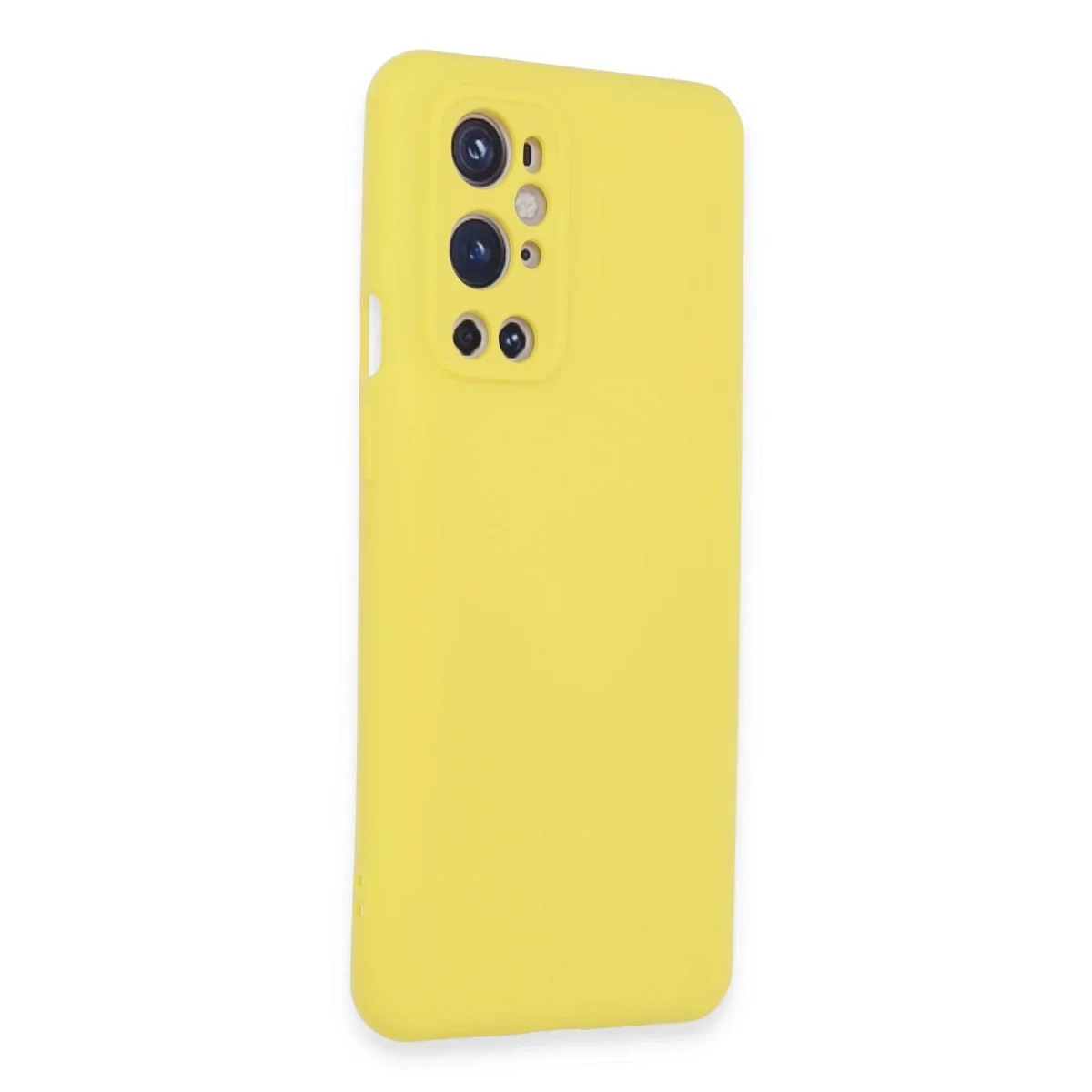 One Plus 9 Pro Kılıf Nano içi Kadife Silikon - Sarı One Plus 9 Pro Kılıf Nano içi Kadife Silikon - Sarı