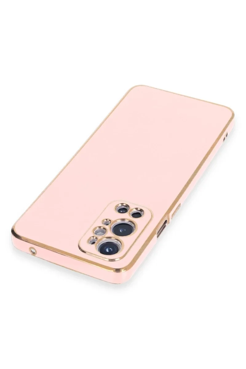 One Plus 9 Pro Kılıf Volet Silikon - Pembe One Plus 9 Pro Kılıf Volet Silikon - Pembe