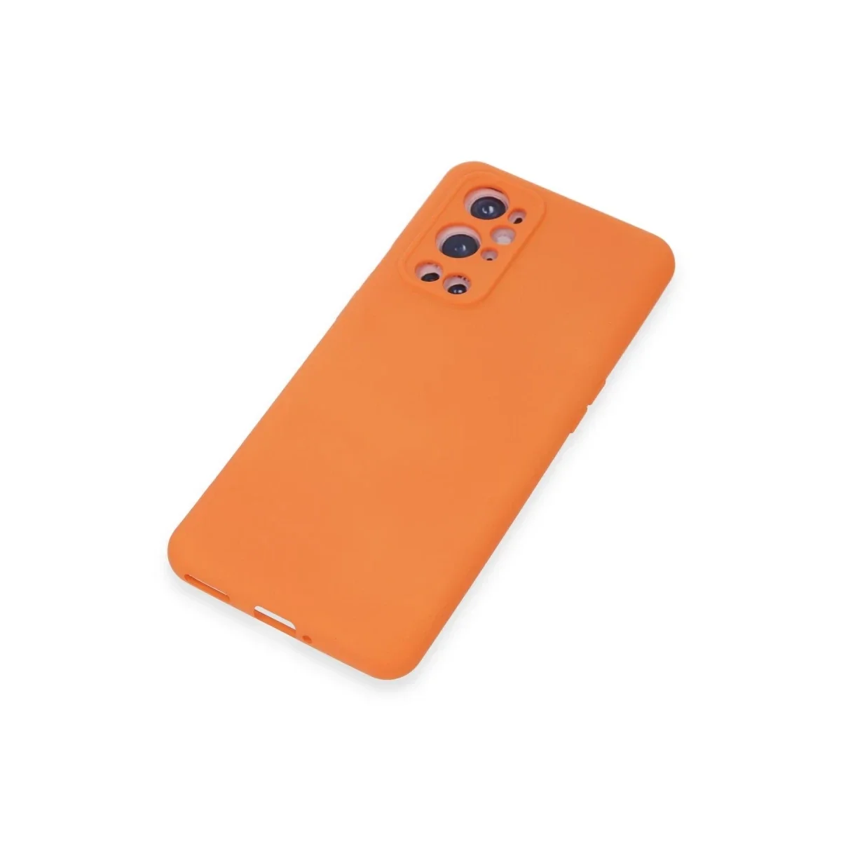 One Plus 9 Pro Kılıf Nano içi Kadife Silikon - Turuncu One Plus 9 Pro Kılıf Nano içi Kadife Silikon - Turuncu