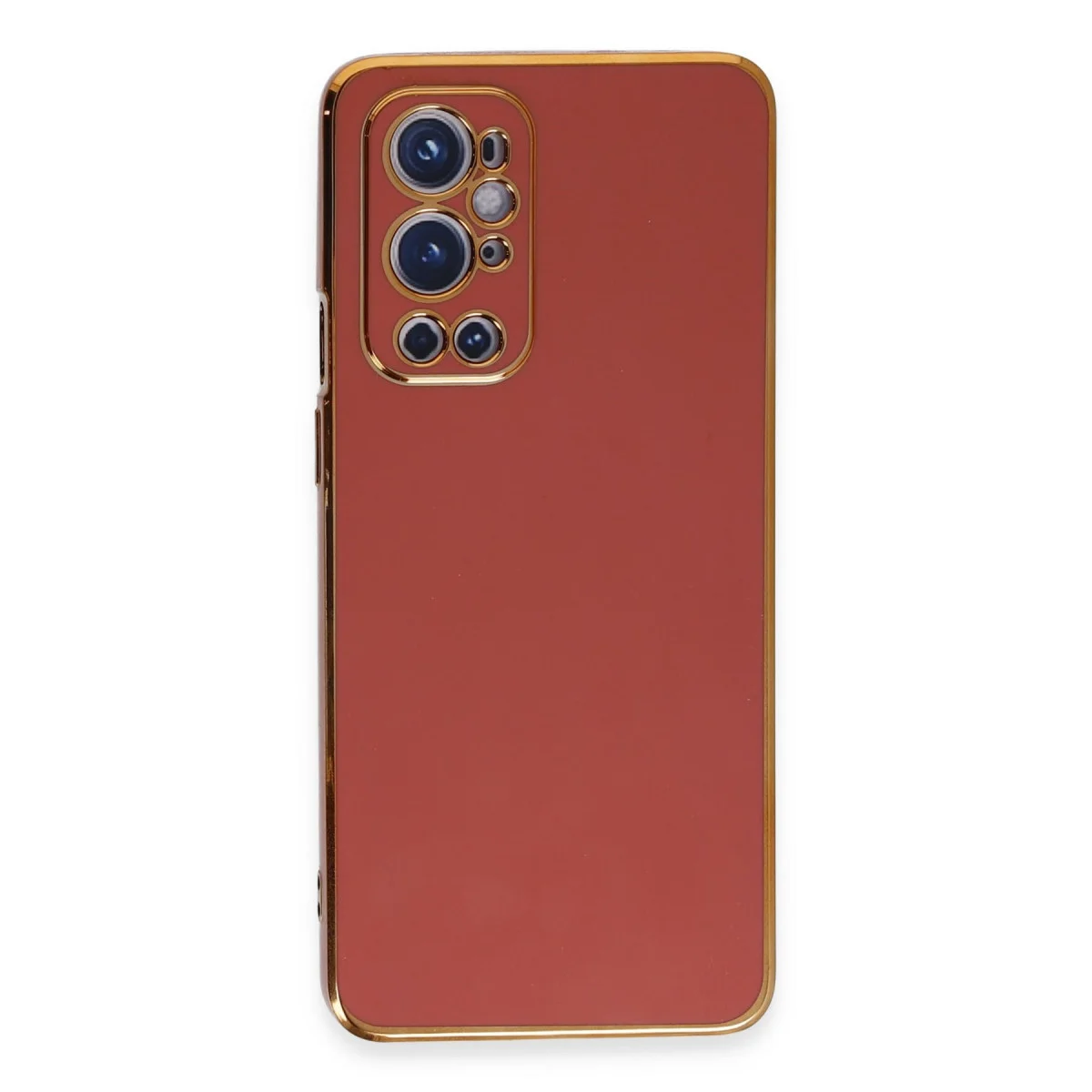 One Plus 9 Pro Volet Silikon Kılıf - Kırmızı Şık ve Korumalı Koruma