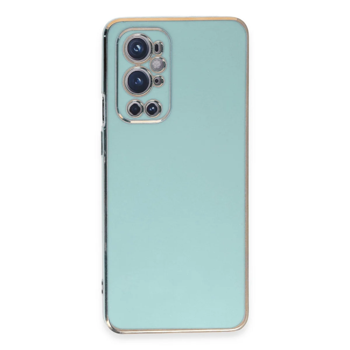 One Plus 9 Pro Volet Silikon Kılıf - Açık Yeşil, Premium Tasarım ve 360° Koruma