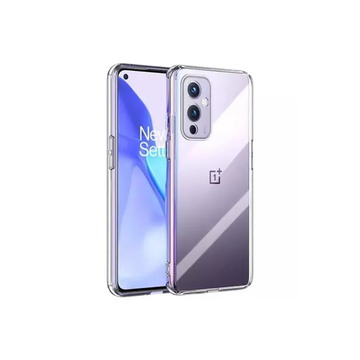 One Plus 9 Şeffaf Silikon Kılıf - Lüx Serisi