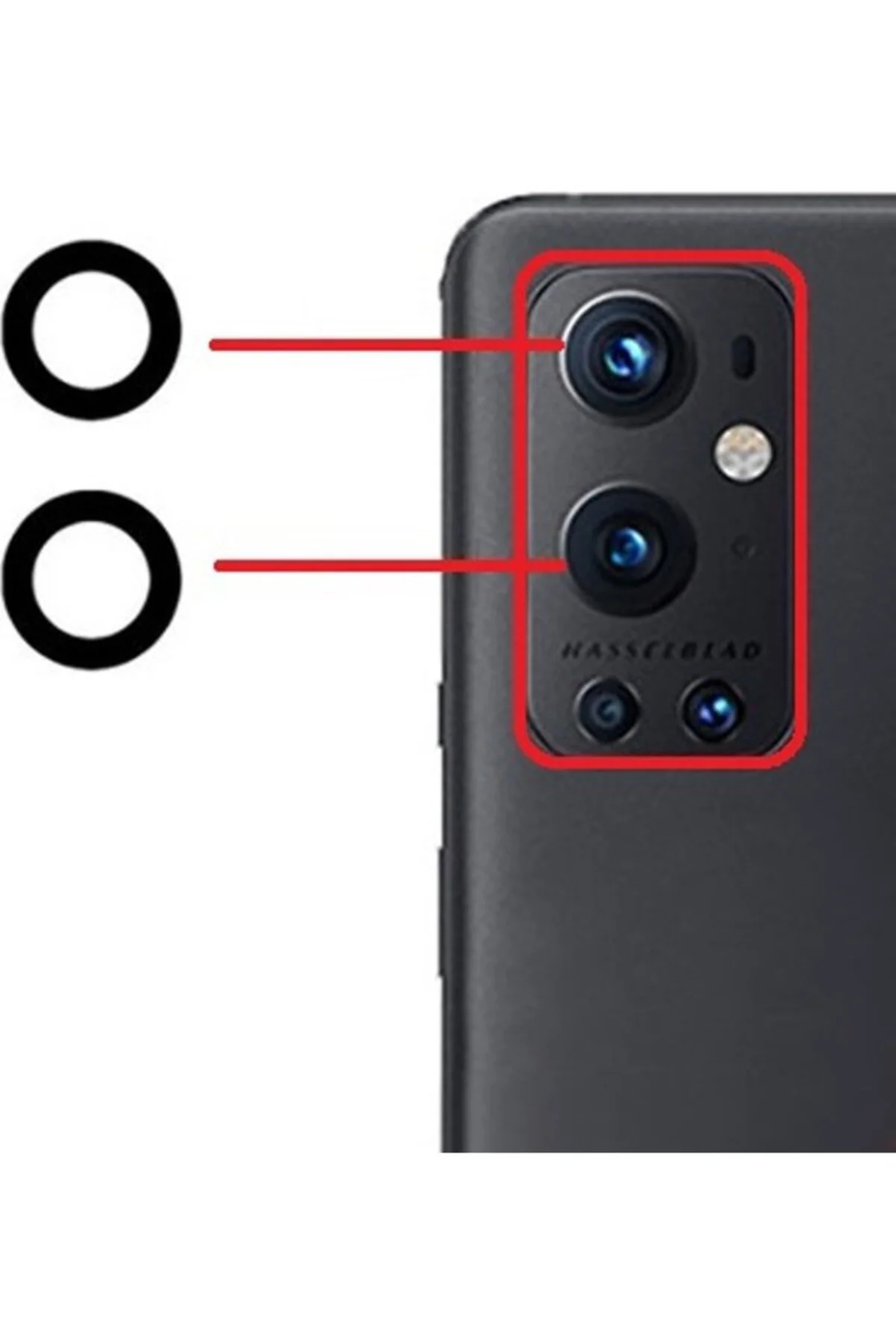 One Plus 9 Uyumlu Kamera Camı