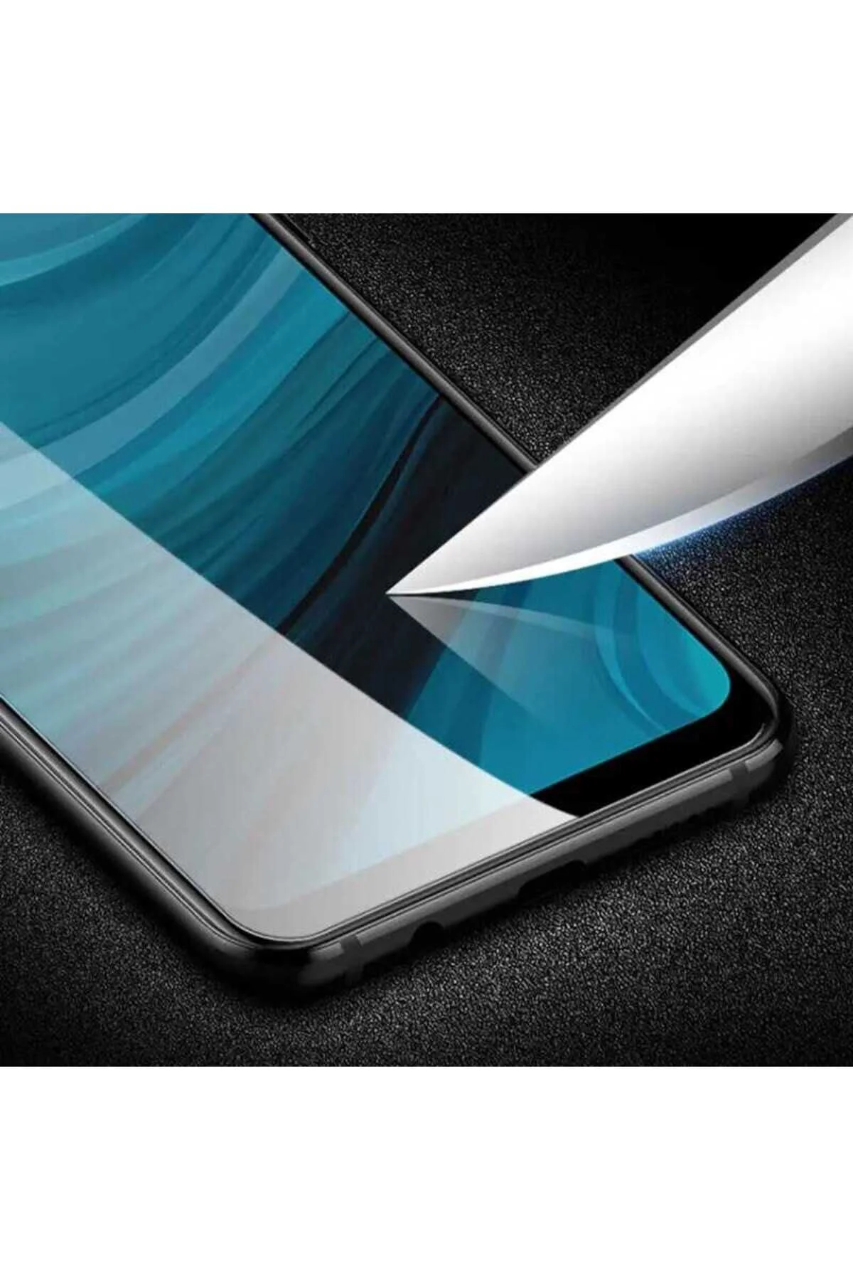 One Plus One Ekran Koruyucu Tam Kaplayan Güçlendirilmiş Tamperli Cam Siyah