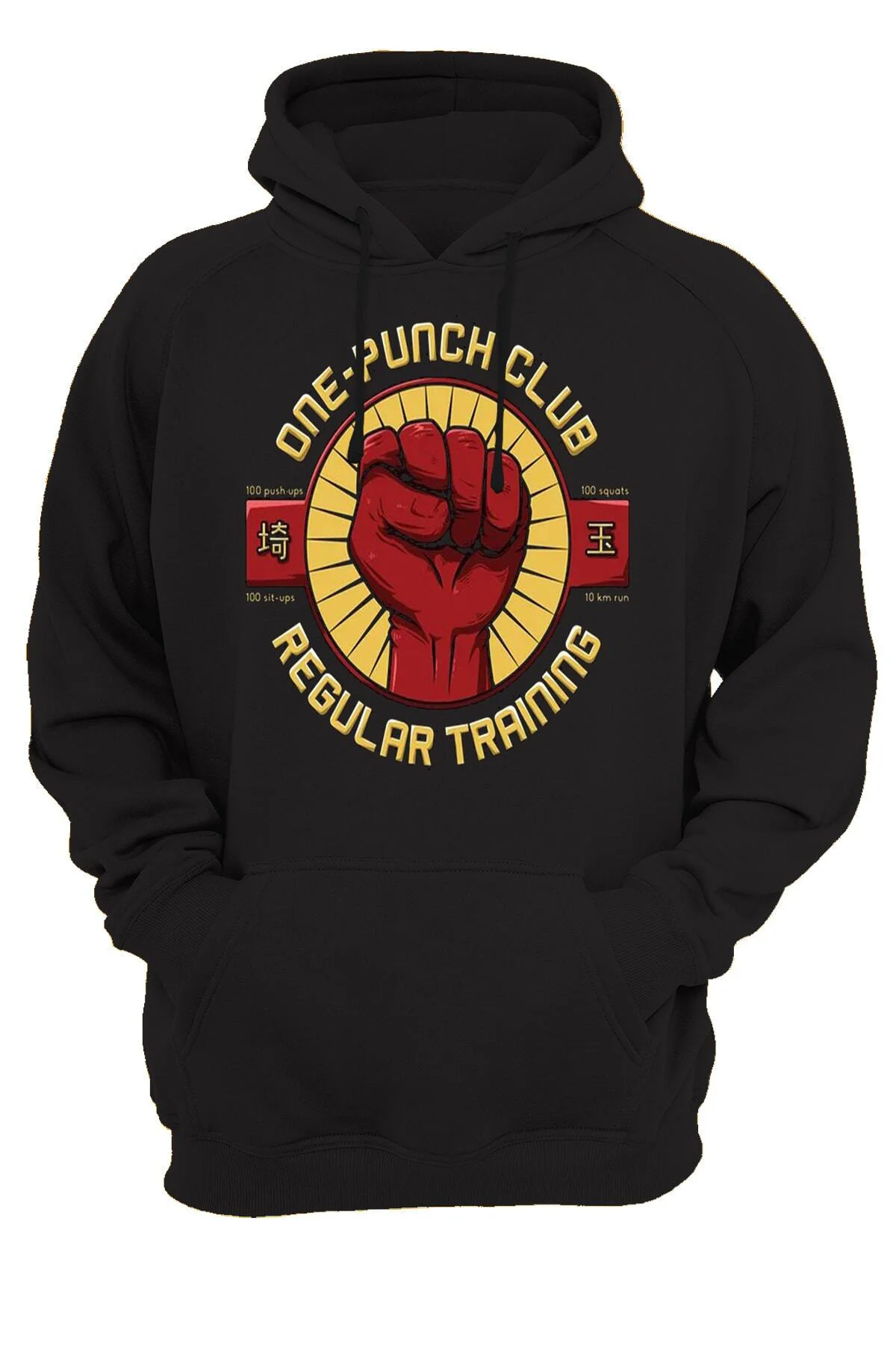 One Punch Man Baskılı 3 Ipl. Şardonlu, Kalın (600 Gr.) Içi Polar 