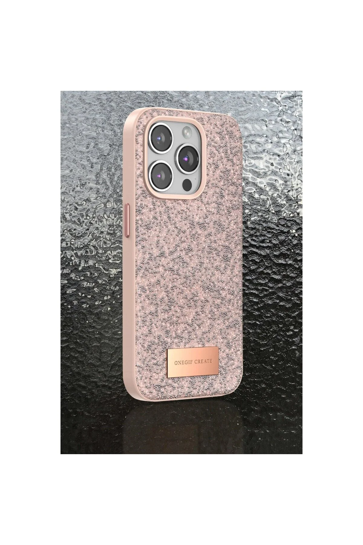 Onegif 14 Bright Simli Kapak - Gold