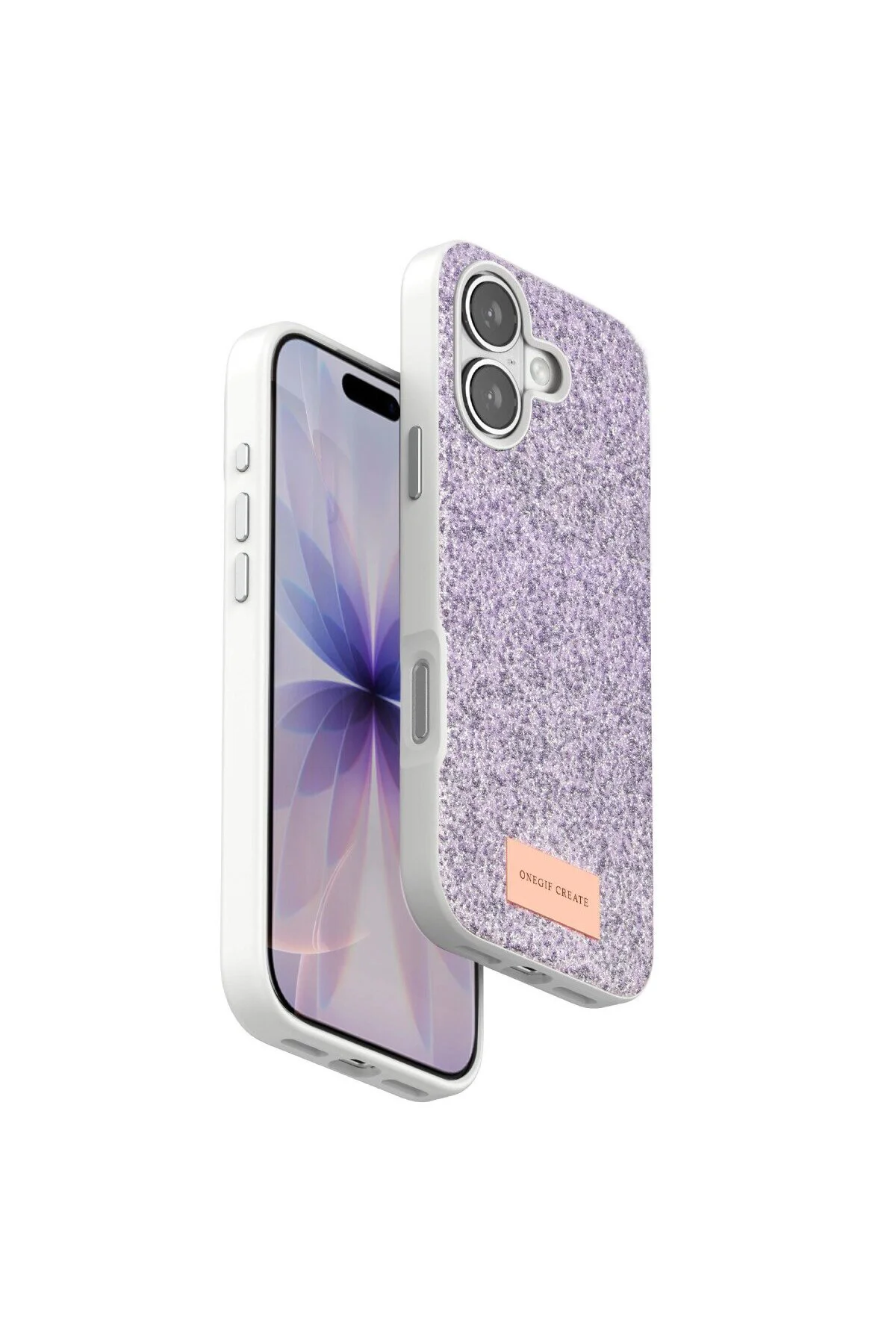 Onegif 17 Bright Simli Kapak - Lila Onegif 17 Bright Simli Kapak - Lila