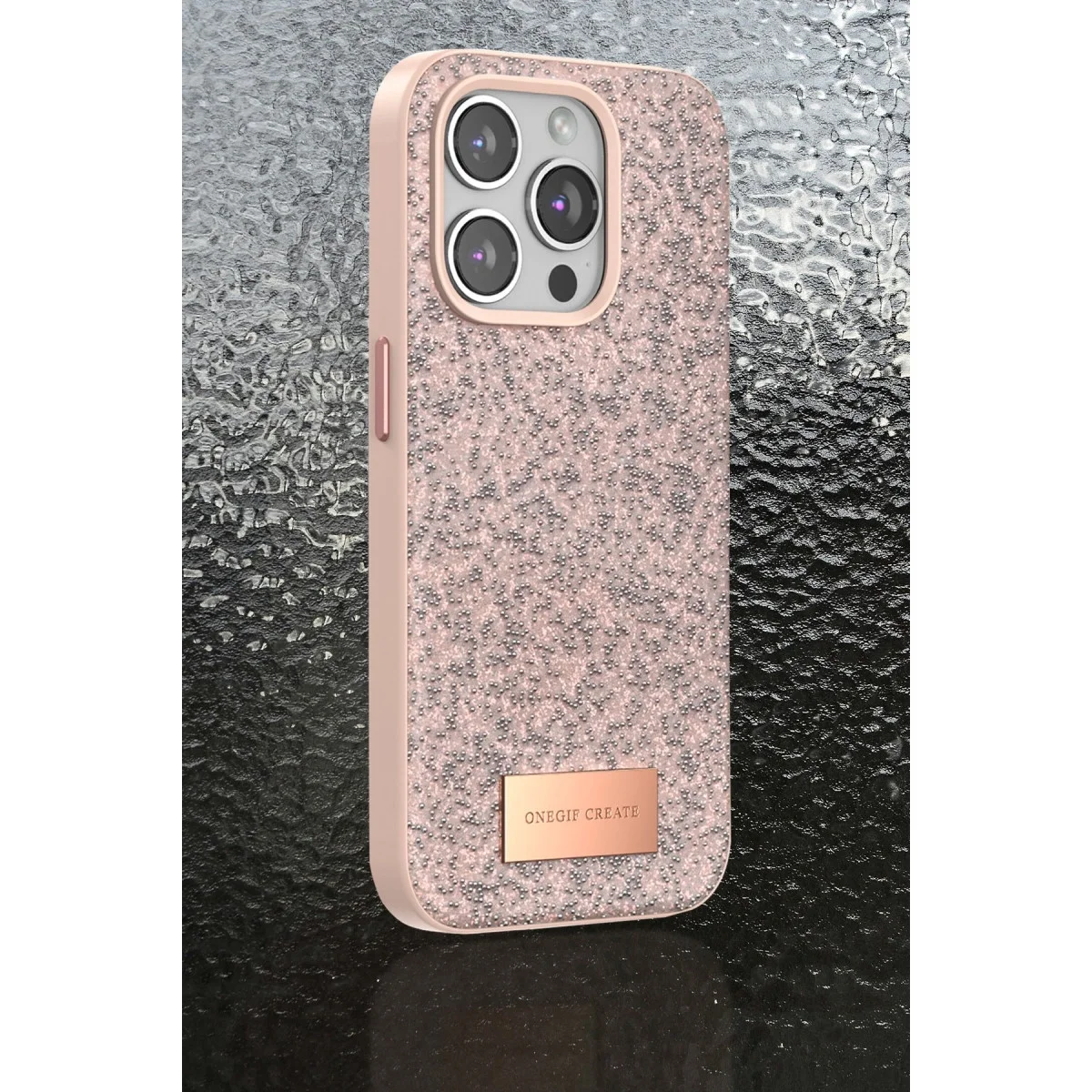 Onegif Apple İphone 15 Bright Simli Kapak - Pembe Fiyatı, Yorumları ve Özellikleri