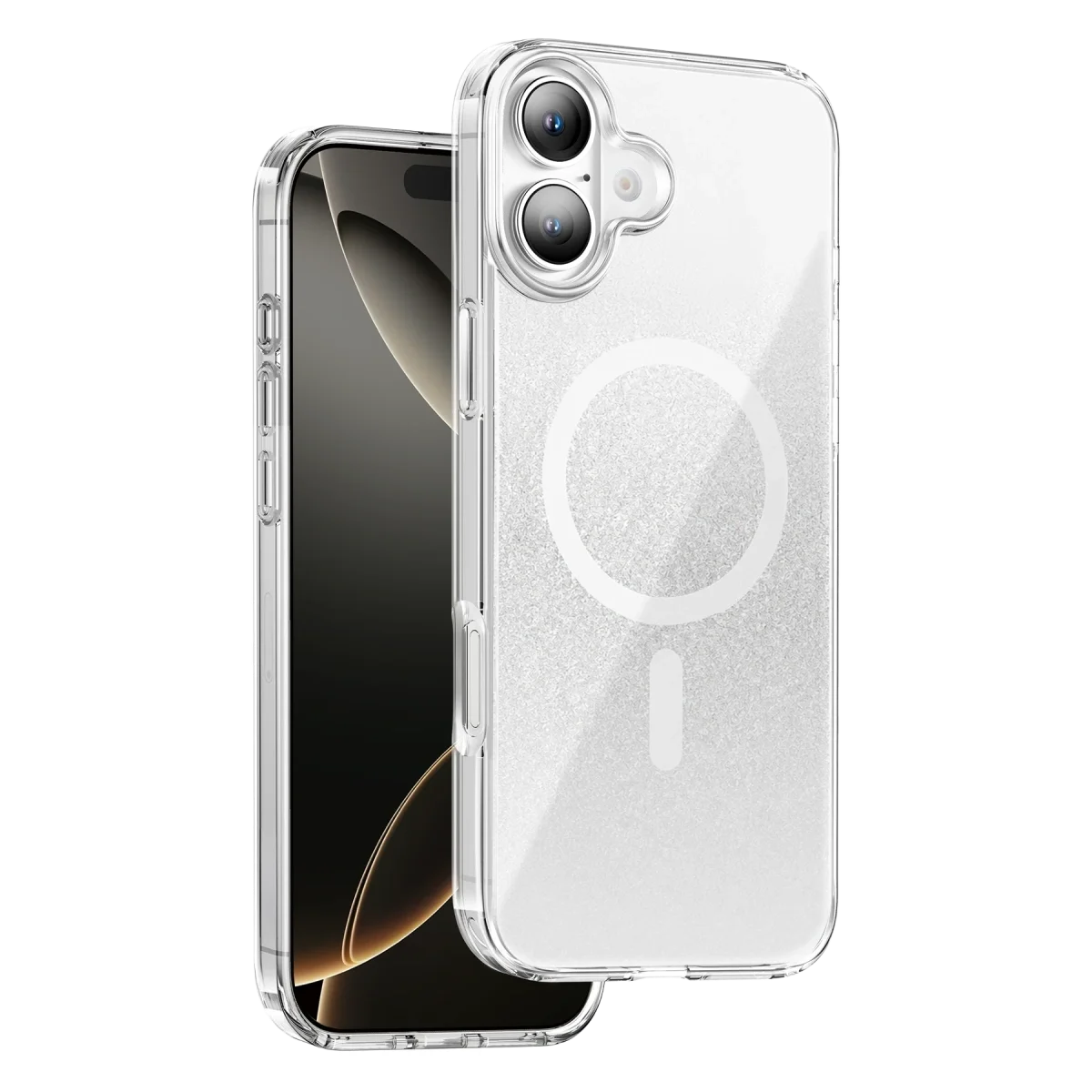 Onegif Apple İphone 17 Sora Simli Magsafe Kapak - Beyaz Onegif Apple İphone 17 Sora Simli Magsafe Kapak - Beyaz