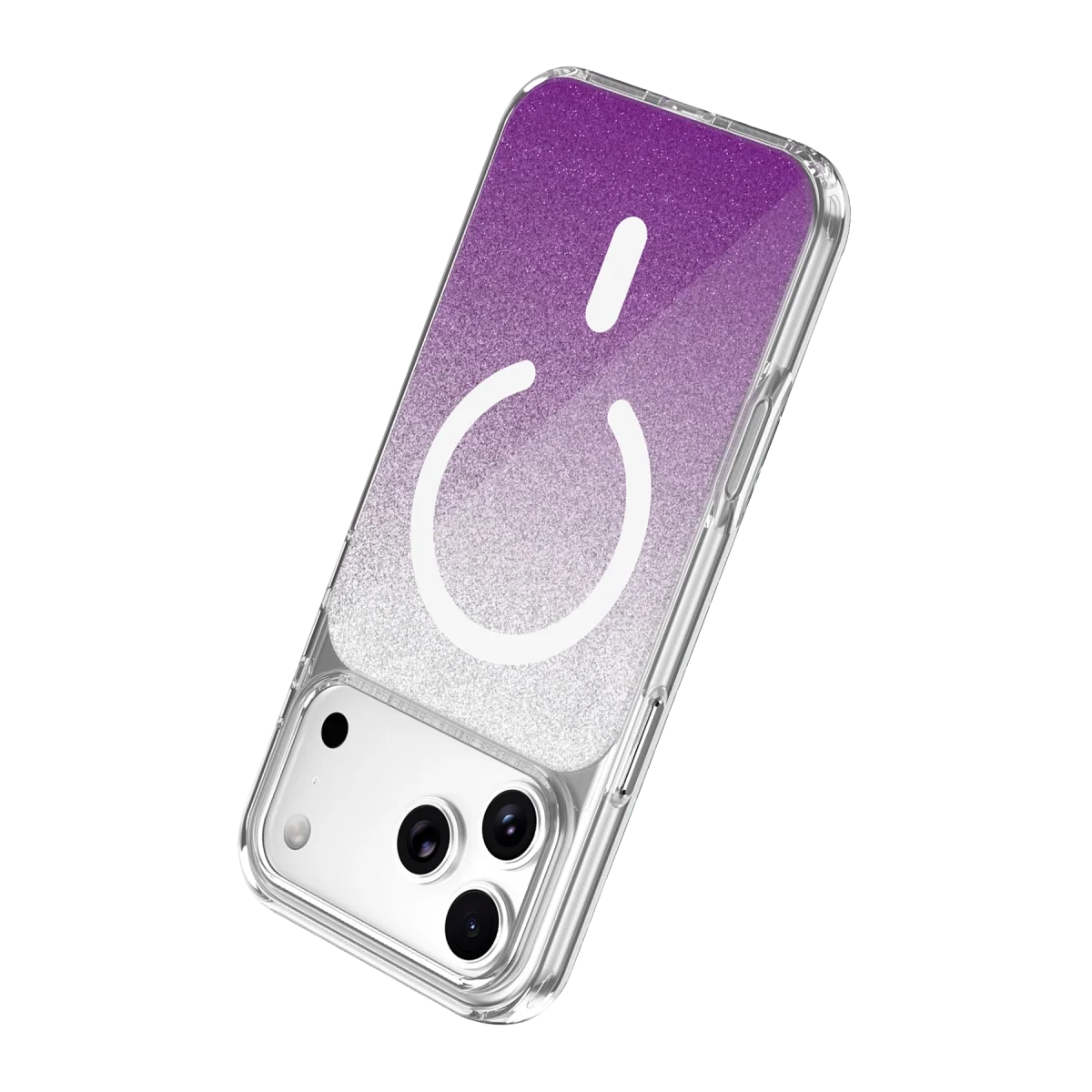 Onegif Apple İphone 17 Pro Sora Simli Magsafe Kapak - Mor