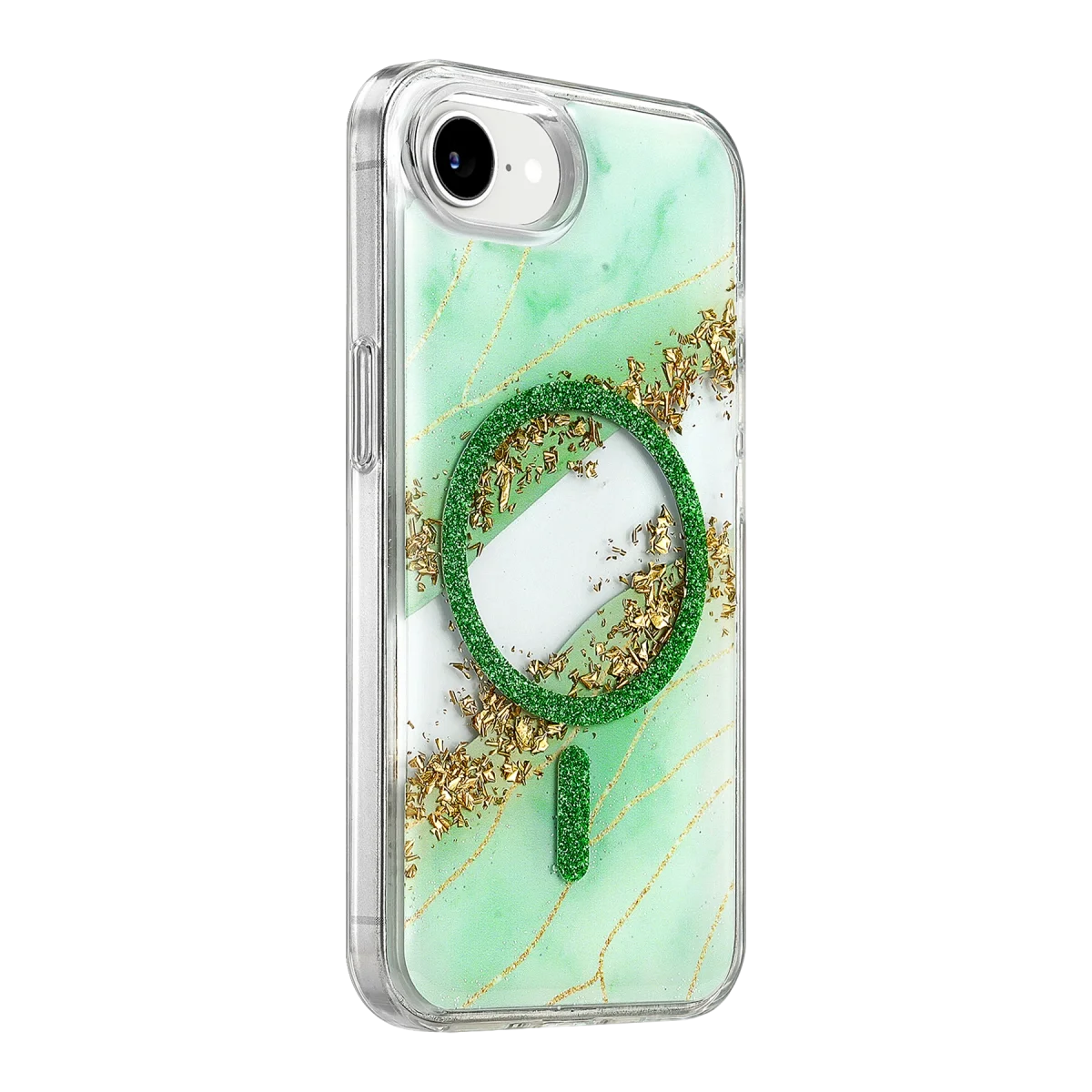 Onegif Apple İphone 17e Lotus Simli Magsafe Kapak - Yeşil Fiyatı, Yorumları ve Özellikleri