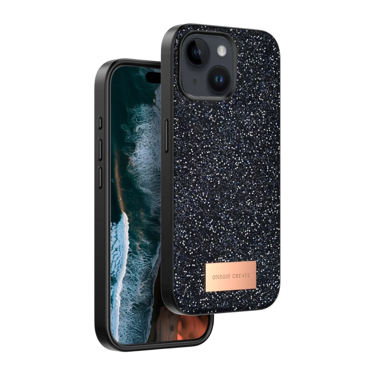Onegif Apple İphone 15 Bright Simli Kapak - Siyah Fiyatı, Yorumları ve Özellikleri