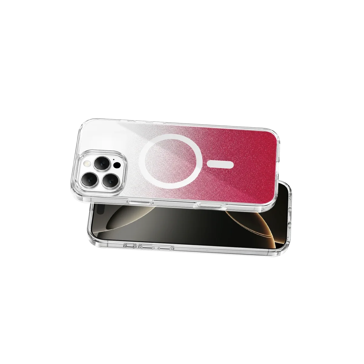 Onegif Apple İphone 16 Pro Max Sora Simli Magsafe Kapak - Kırmızı Onegif Apple İphone 16 Pro Max Sora Simli Magsafe Kapak - Kırmızı